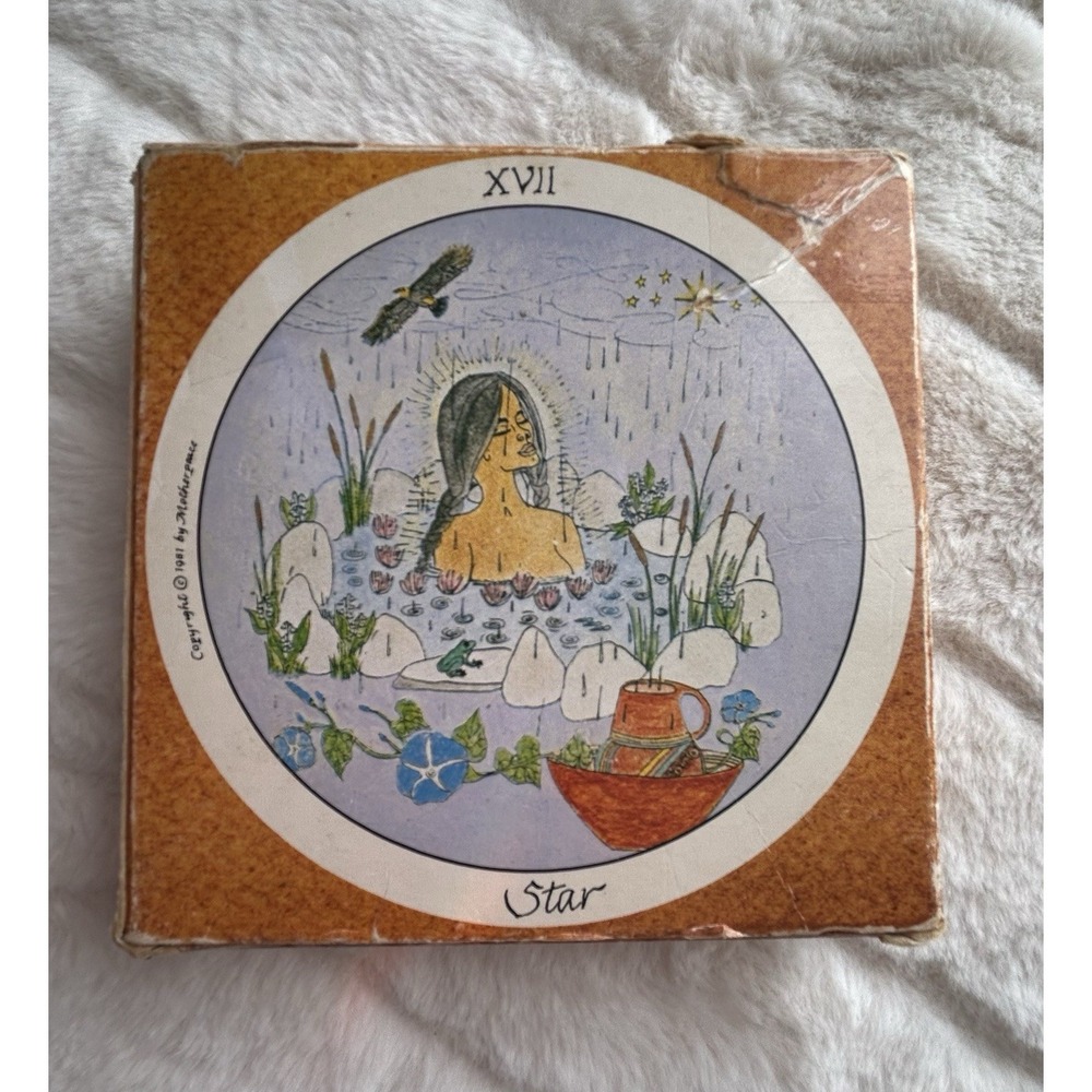 Vintage The Motherpeace Round Tarot Deck Karen Vogel & Vicki Noble Complete 1983 - Picture 4 of 8